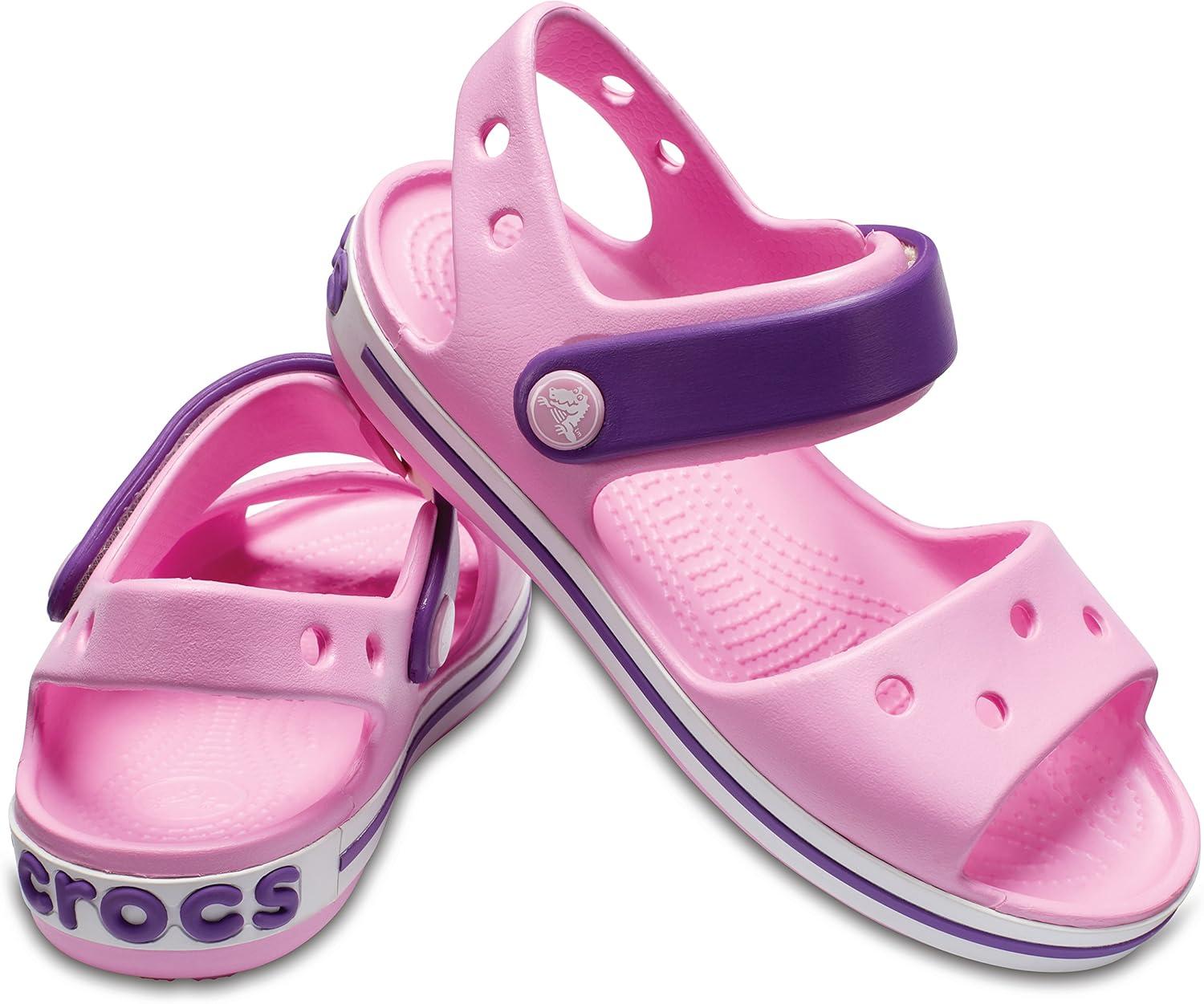 imageCrocs Kids Crocband SandalsCarnationAmethyst
