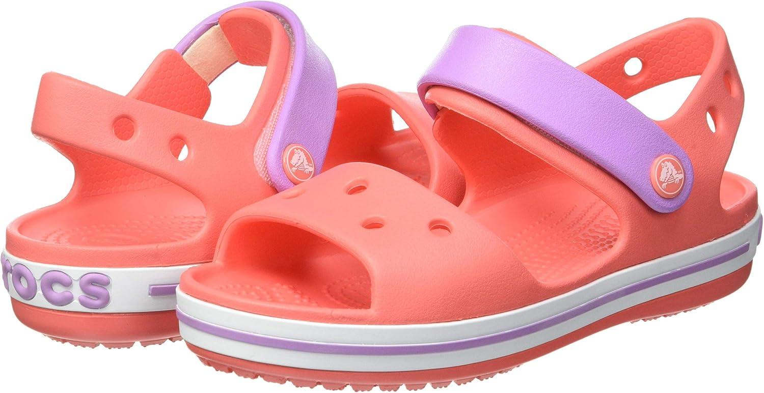 imageCrocs Kids Crocband SandalsRed Violet