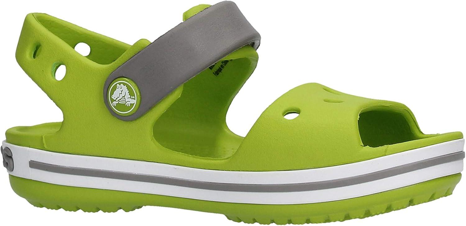 imageCrocs Kids Crocband SandalsVolt GreenSmoke