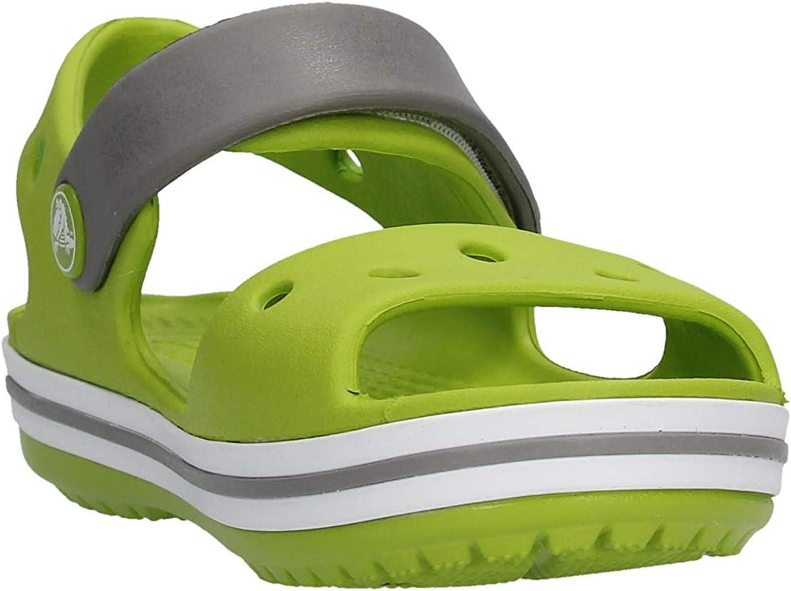 imageCrocs Kids Crocband SandalsVolt GreenSmoke