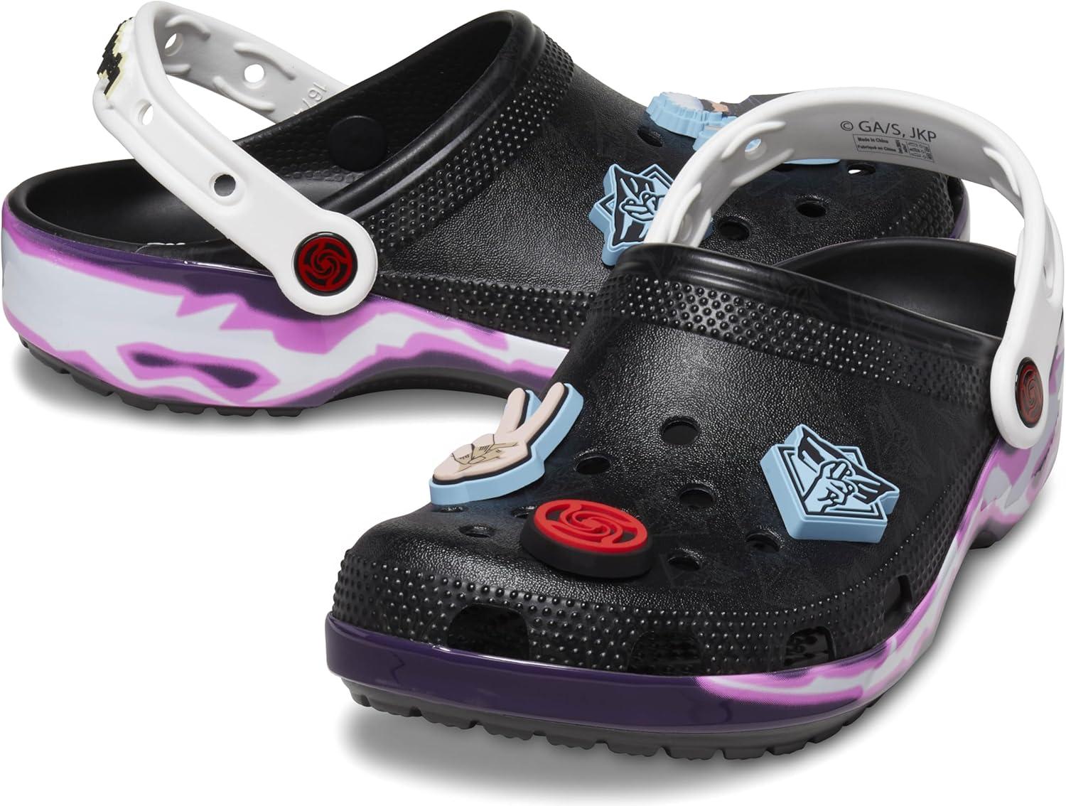 imageCrocs Unisex Adult Jujutsu Kaisen Classic ClogsBlack