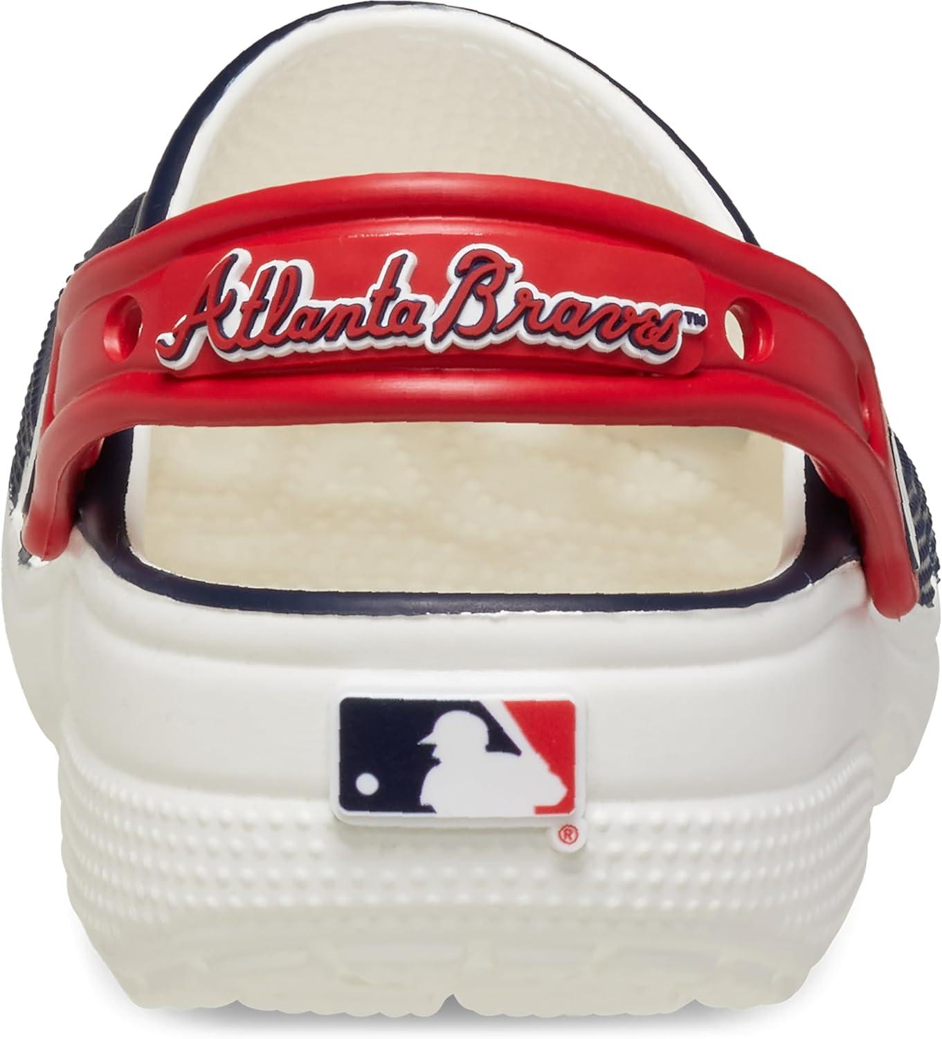 imageCrocs UnisexAdult MLB Classic ClogsAtlanta Braves
