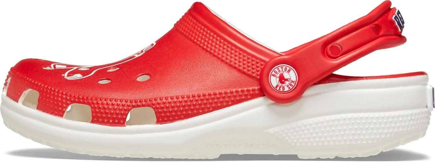 imageCrocs UnisexAdult MLB Classic ClogsBoston Red Sox