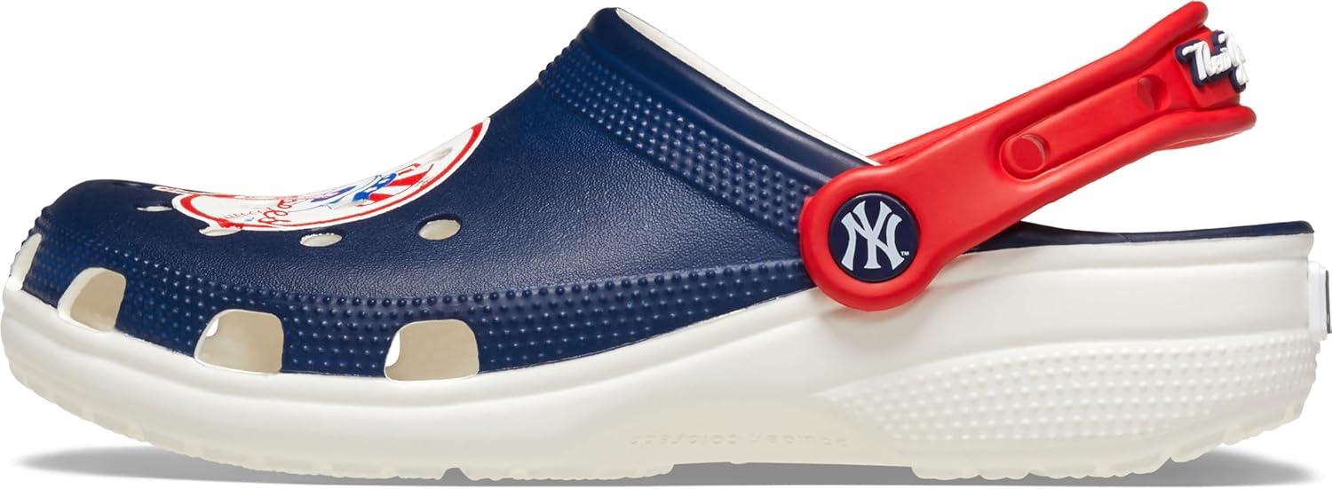 imageCrocs UnisexAdult MLB Classic ClogsNew York Yankees