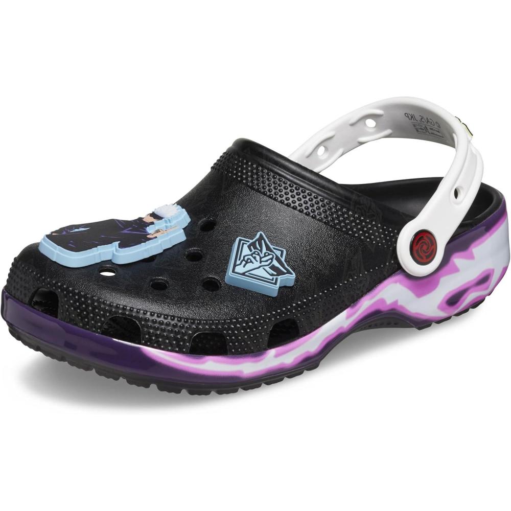 imageCrocs Unisex Adult Jujutsu Kaisen Classic ClogsBlack