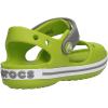 Crocs Kids’ Crocband Sandals(Volt Green/Smoke)