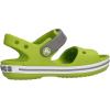 Crocs Kids’ Crocband Sandals(Volt Green/Smoke)