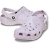 Crocs Unisex Adult Classic Marbled Tie-Dye Clogs(Plush Plum Swirl)
