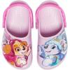 Crocs Unisex-Child Paw Patrol Clogs, Kid and Toddler Shoes(Ballerina Pink/Pink)
