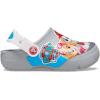 Crocs Unisex-Child Paw Patrol Clogs, Kid and Toddler Shoes(Light Grey)