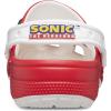 Crocs Unisex-Child Sonic The Hedgehog Classic Clogs, Kids and Toddler Shoes(Red)
