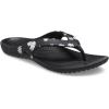 Crocs Women’s Kadee II Flip Flops(Black/Floral)