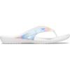 Crocs Women’s Kadee II Flip Flops(Pastel Tie Dye)
