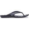 Crocs Women’s Kadee II Flip Flops(Black/White)