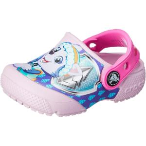 Crocs Unisex-Child Paw Patrol Clogs, Kid and Toddler Shoes(Ballerina Pink)