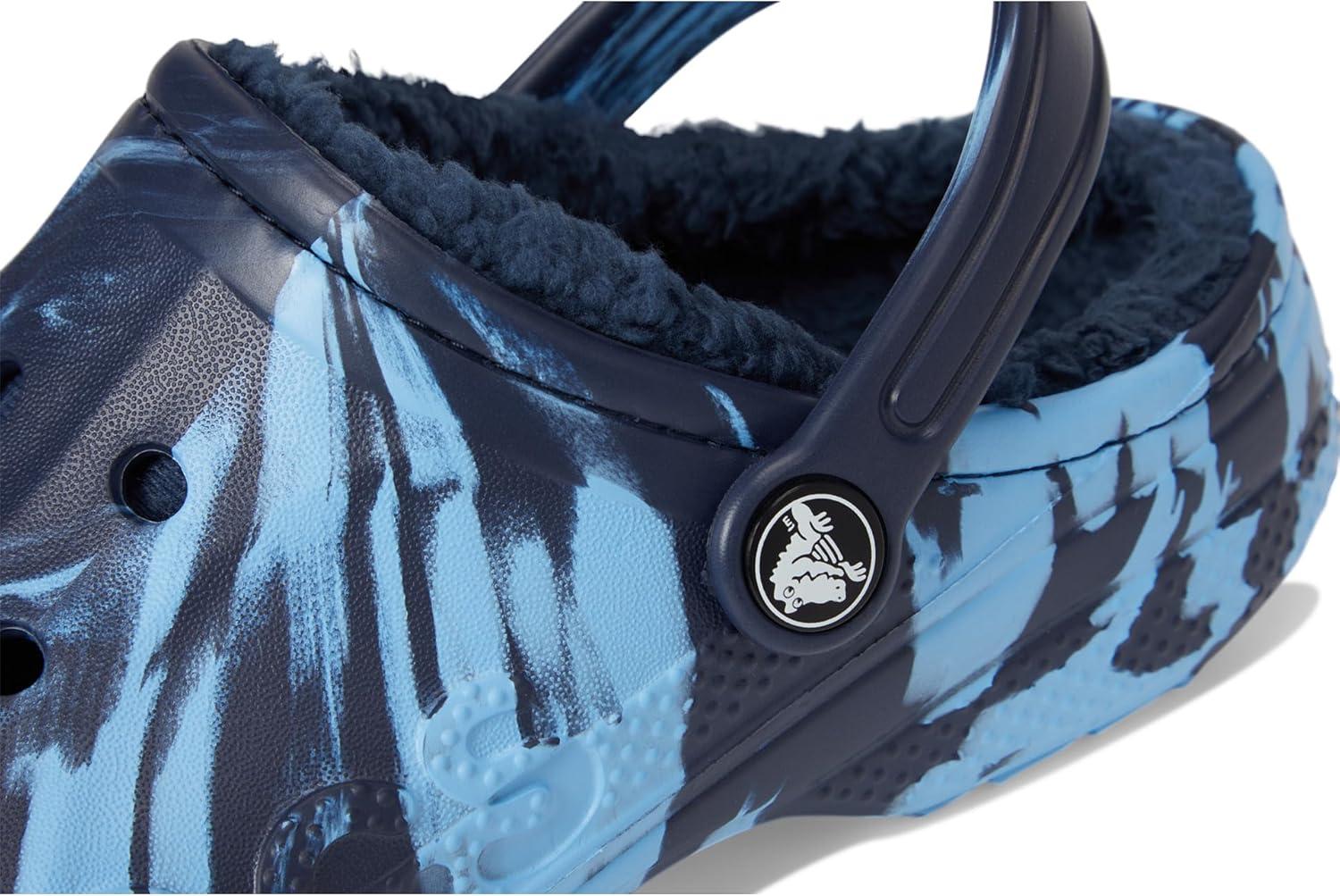 imageCrocs UnisexChild Via Lined Clogs Little KidNavyMulti