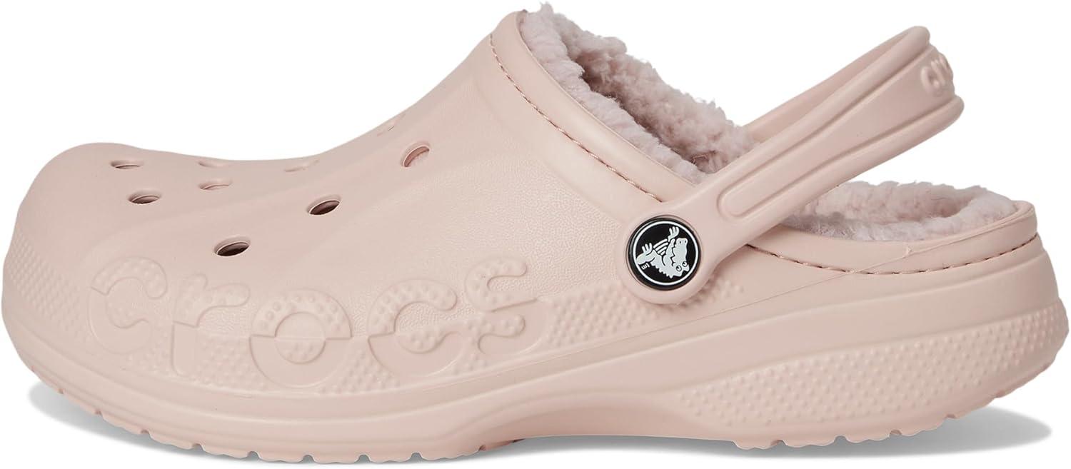 imageCrocs UnisexChild Via Lined Clogs Little KidPink Rose