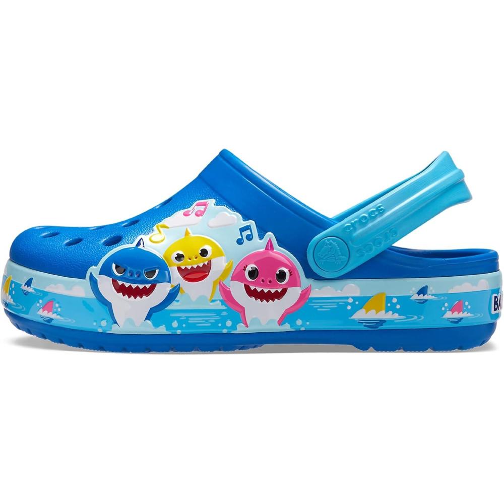 imageCrocs UnisexChild Fun Lab Baby Shark Band ClogBaby Shark