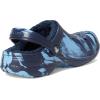 Crocs Unisex-Child Via Lined Clogs (Little Kid)(Navy/Multi)