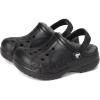 Crocs Unisex-Child Via Lined Clogs (Little Kid)(Black)