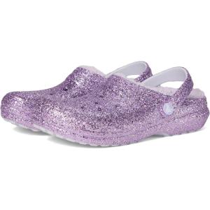 Crocs Kids’ Classic Lined Clogs(Purple Moon)