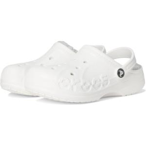 Crocs Unisex-Child Via Lined Clogs (Little Kid)(White)