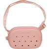 Crocs Classic Belt Waist Bag, Customizable Fanny Pack, Personalize with Jibbitz Charms, Pink Milk, One Size(Powder Pink)