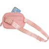 Crocs Classic Belt Waist Bag, Customizable Fanny Pack, Personalize with Jibbitz Charms, Pink Milk, One Size(Powder Pink)