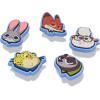 Crocs Jibbitz Disney Shoe Charm Packs, Zootopia, 5-Pack