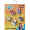 Crocs Jibbitz Disney Shoe Charm Packs, Zootopia, 5-Pack