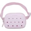 Crocs Classic Belt Waist Bag, Customizable Fanny Pack, Personalize with Jibbitz Charms, Pink Milk, One Size(Pink Milk)