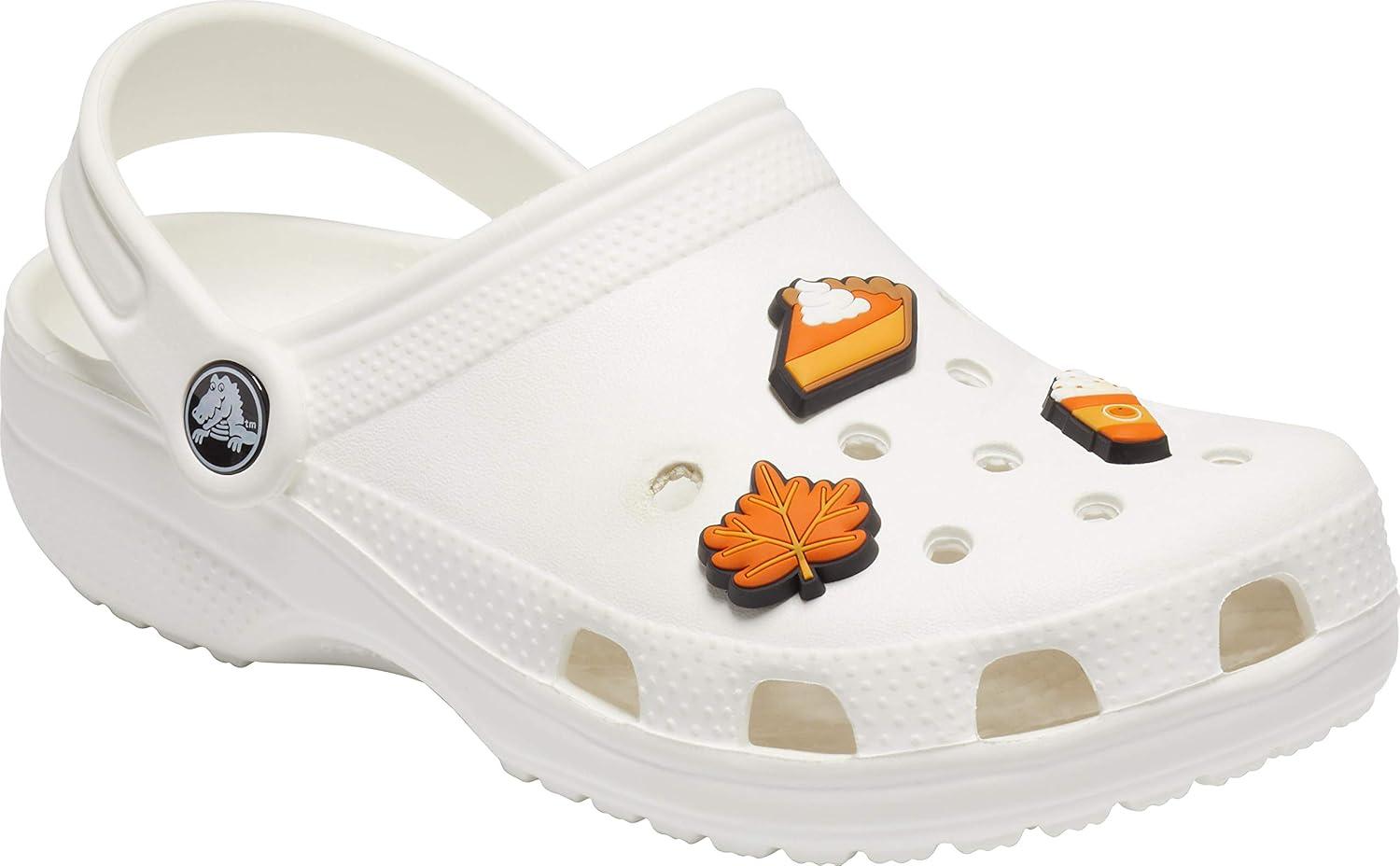 imageCrocs unisexadult Jibbitz Shoe Charms Halloween Multi Pack Horror CharmsPumpkin Spice