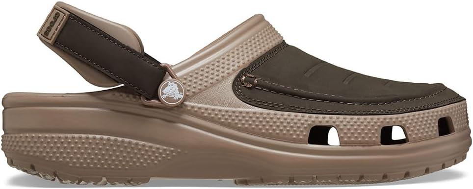 imageCrocs Mens Yukon Vista II Flip FlopsMushroomChocolate