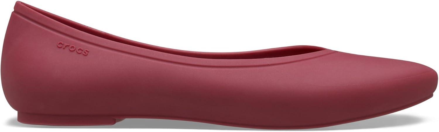 imageCrocs Womens Brooklyn Pointed FlatBeetroot