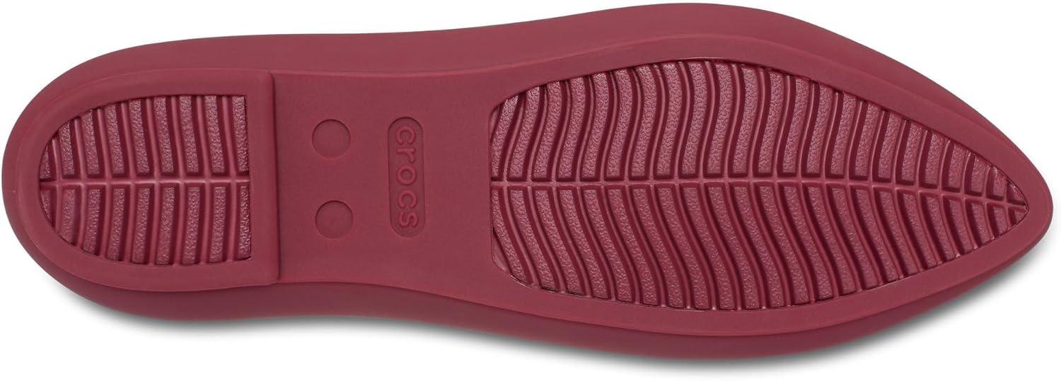 imageCrocs Womens Brooklyn Pointed FlatBeetroot