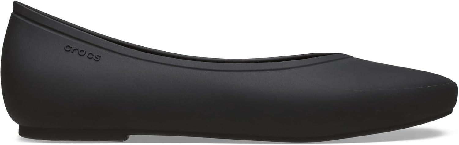 imageCrocs Womens Brooklyn Pointed FlatBlack 1