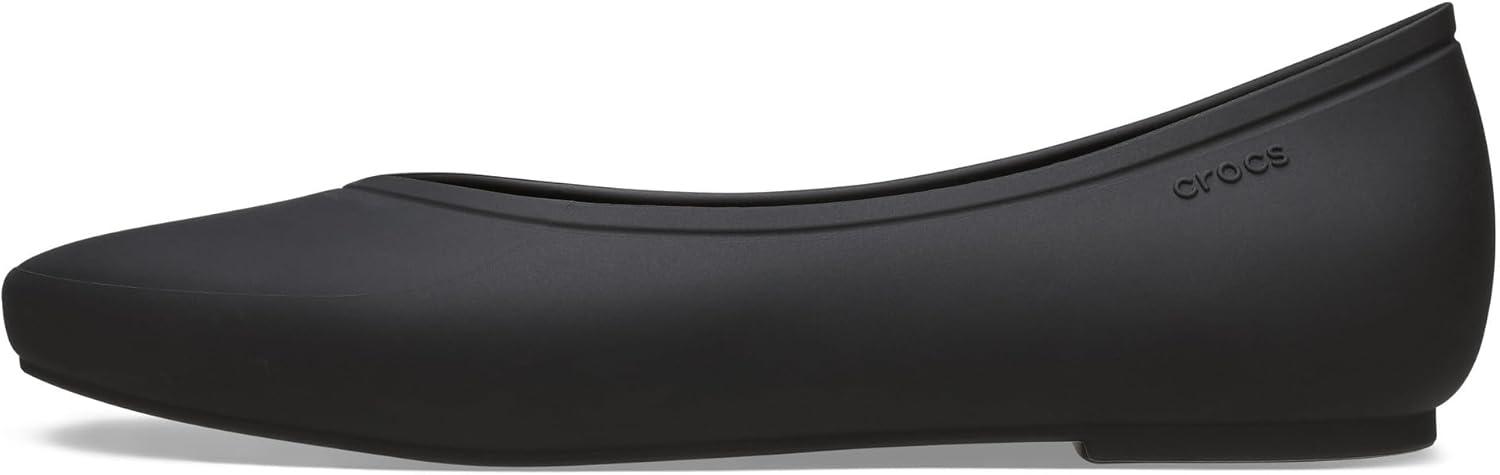 imageCrocs Womens Brooklyn Pointed FlatBlack 1