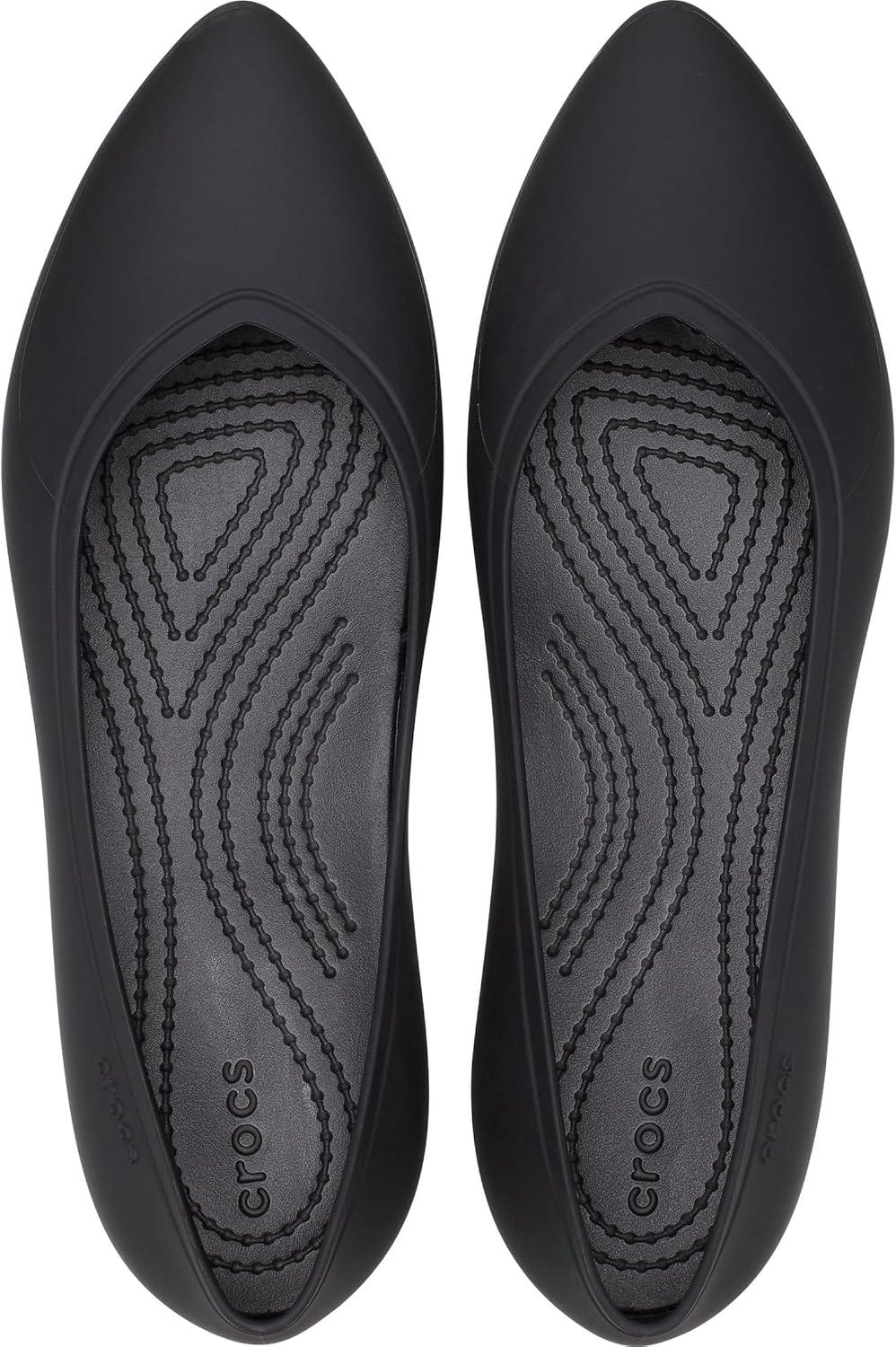 imageCrocs Womens Brooklyn Pointed FlatBlack 1