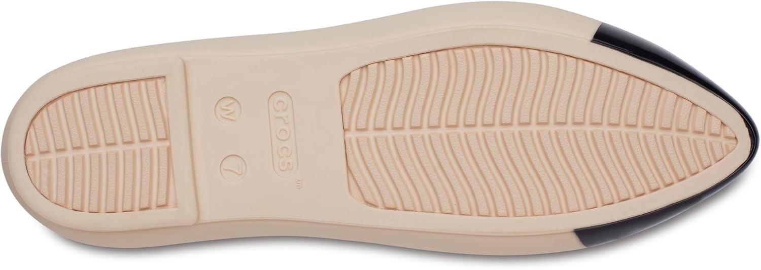 imageCrocs Womens Brooklyn Pointed FlatShitake Dipped