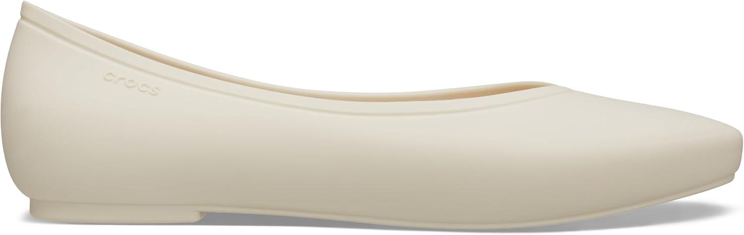 imageCrocs Womens Brooklyn Pointed FlatStucco