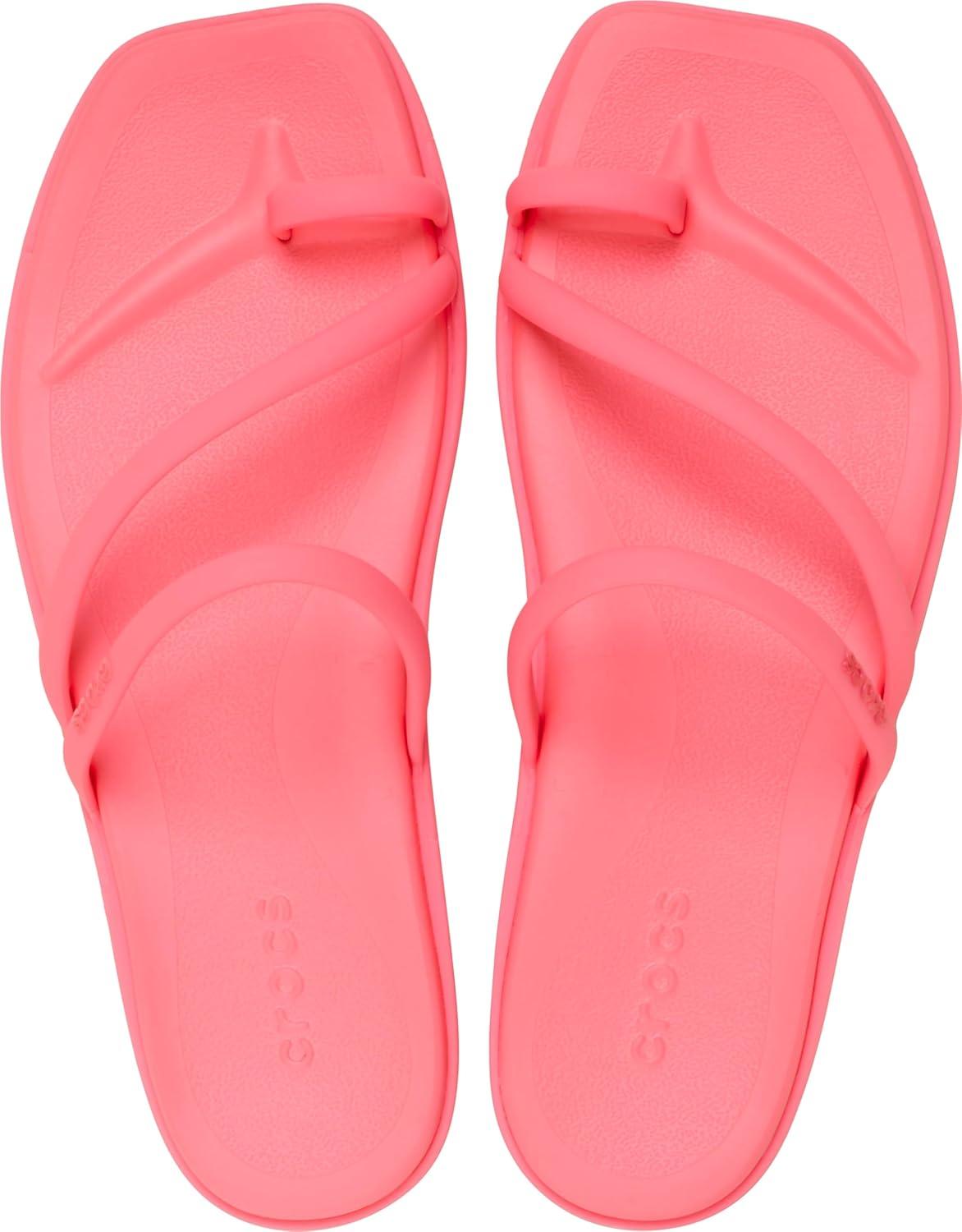 imageCrocs Womens Miami Toe Loop SandalsGuava