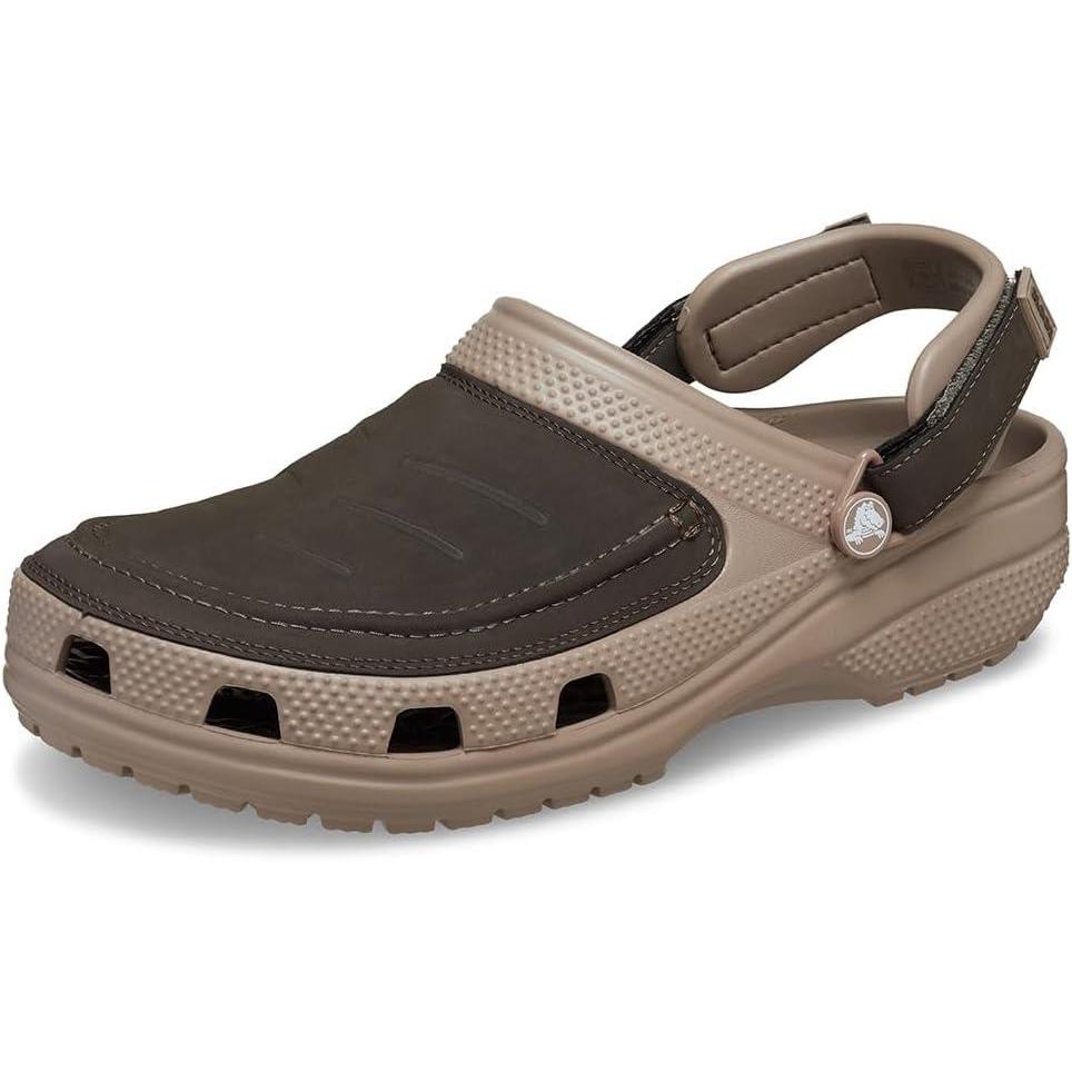 imageCrocs Mens Yukon Vista II Flip FlopsMushroomChocolate