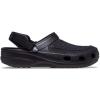 Crocs Men’s Yukon Vista II Flip Flops(Black/Slate Grey)