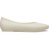 Crocs Womens Brooklyn Pointed Flat(Stucco)