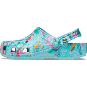 Crocs Unisex-Adult Classic Disney X Vera Bradley Little Mermaid Clog(Pure Water)