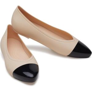 Crocs Womens Brooklyn Pointed Flat(Shitake Dipped)