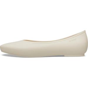 Crocs Womens Brooklyn Pointed Flat(Stucco)