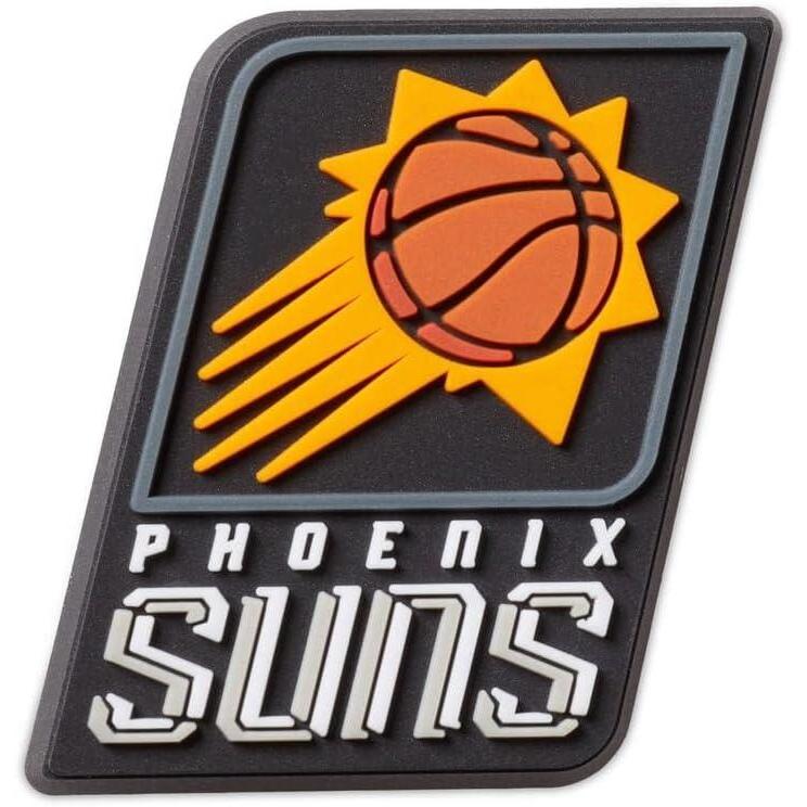 imageCrocs UnisexAdult Jibbitz Shoe Charms NBA Basketball Team Shoe Charm Singles Sports Charms for Boys and GirlsPhoenix Suns