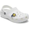 Crocs Unisex-Adult Jibbitz Shoe Charms – NBA Basketball Team Shoe Charm Singles, Sports Charms for Boys and Girls(Indiana Pacers)