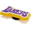 Crocs Unisex-Adult Jibbitz Shoe Charms – NBA Basketball Team Shoe Charm Singles, Sports Charms for Boys and Girls(Nba Los Angeles Lakers)